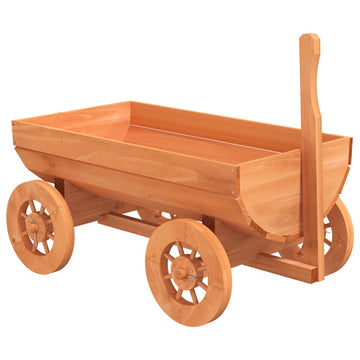 Dekorativer Wagen 70x43x54 cm aus massivem Tannenholz